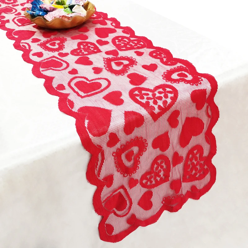 Скатерть кружевная для стола 33*183 см|Настольные дорожки| |