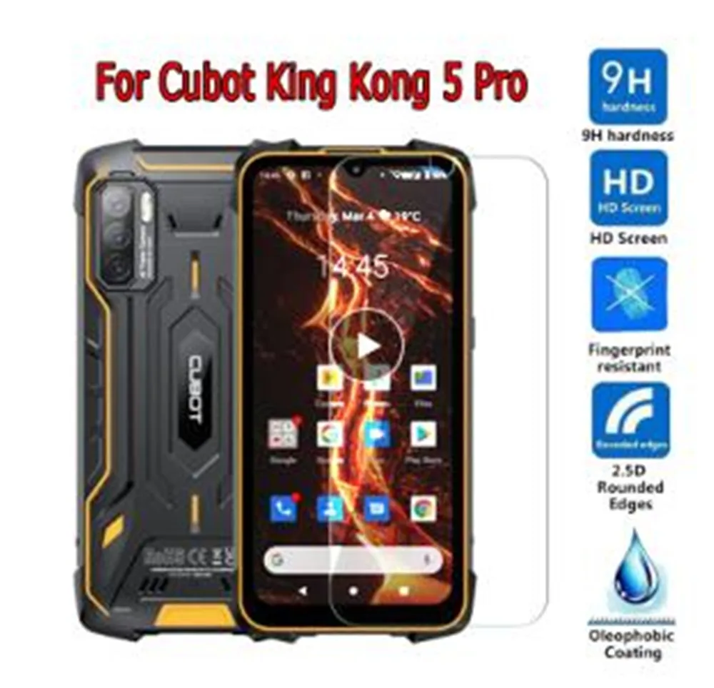 

Защитное закаленное стекло для смартфона Cubot King Kong 5 Pro