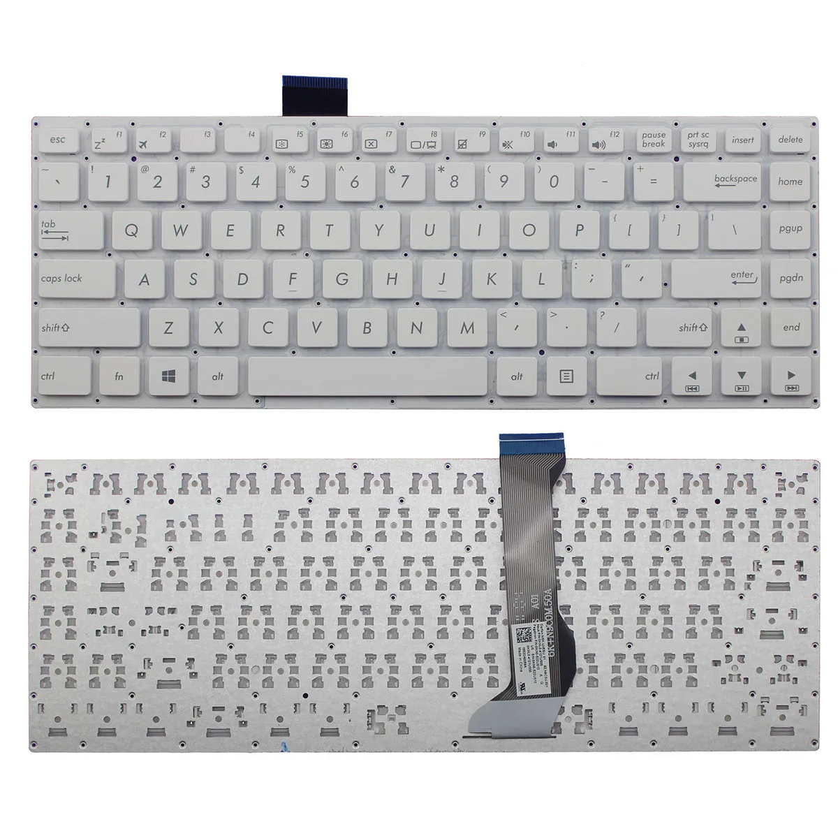 Новая белая клавиатура США для Asus E402 E402M E402MA E402S E402SA | Компьютеры и офис