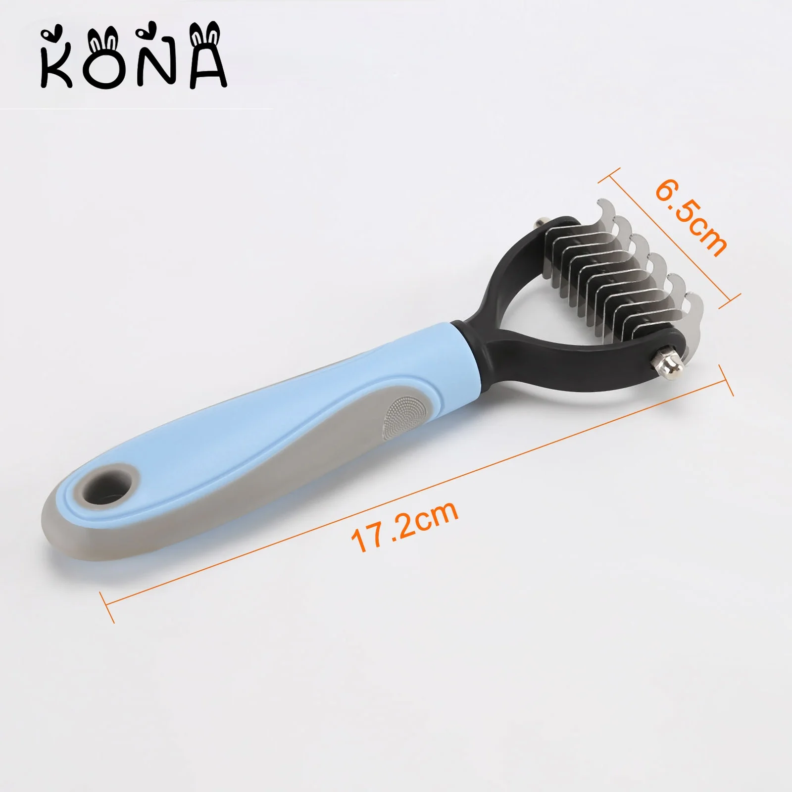

Hair Removal Comb for Dogs Cat Detangler Fur Trimming Dematting Deshedding Brush Grooming Tool For matted Long Hair Curly Pet