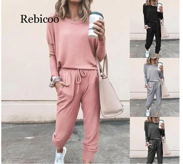 Женский спортивный костюм зимний комплект из двух предметов женский свободного