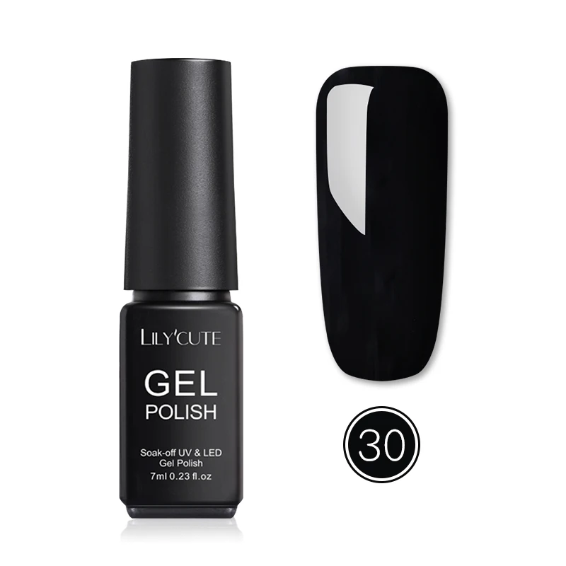 black gel LILYCUTE 7 мл Магнитный Гель-лак Фиолетовый Зеленый 3D Гель-лак для ногтей с эффектом «кошачий глаз» цвета замочить от ногтей Гель-лак стойкий Гель-лак - Цвет: black gel