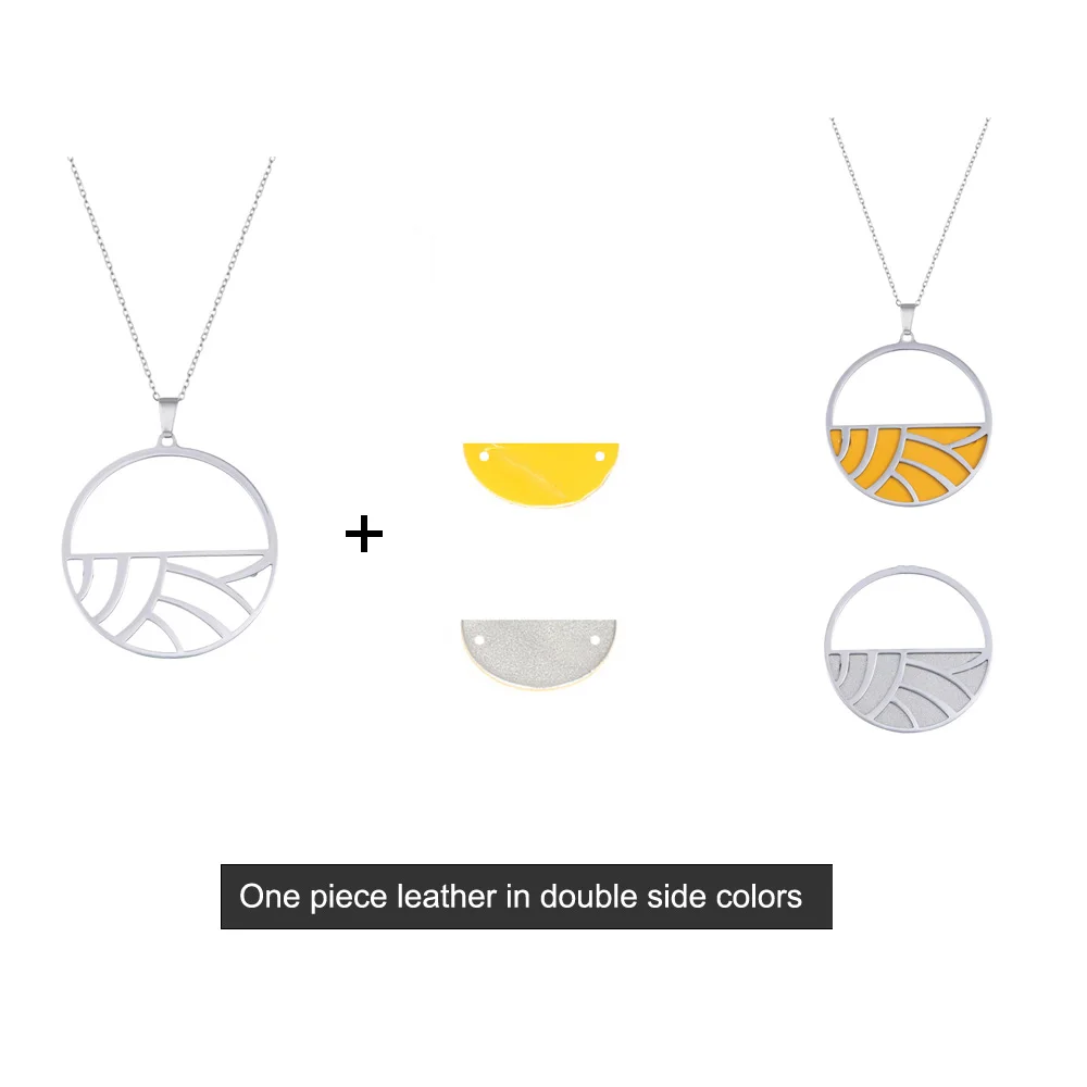 Подвески для йоги Cremo ожерелья из титановой нержавеющей стали женщин