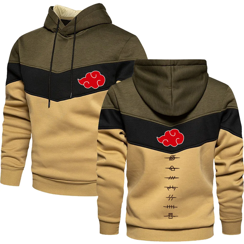 

Japan Anime Akatsuki Cloud Symbols Hoodie Men Autumn Winter Fleece Hoodies Harajuku Streetwear Hip Hop Men Women Clothing M-3XL