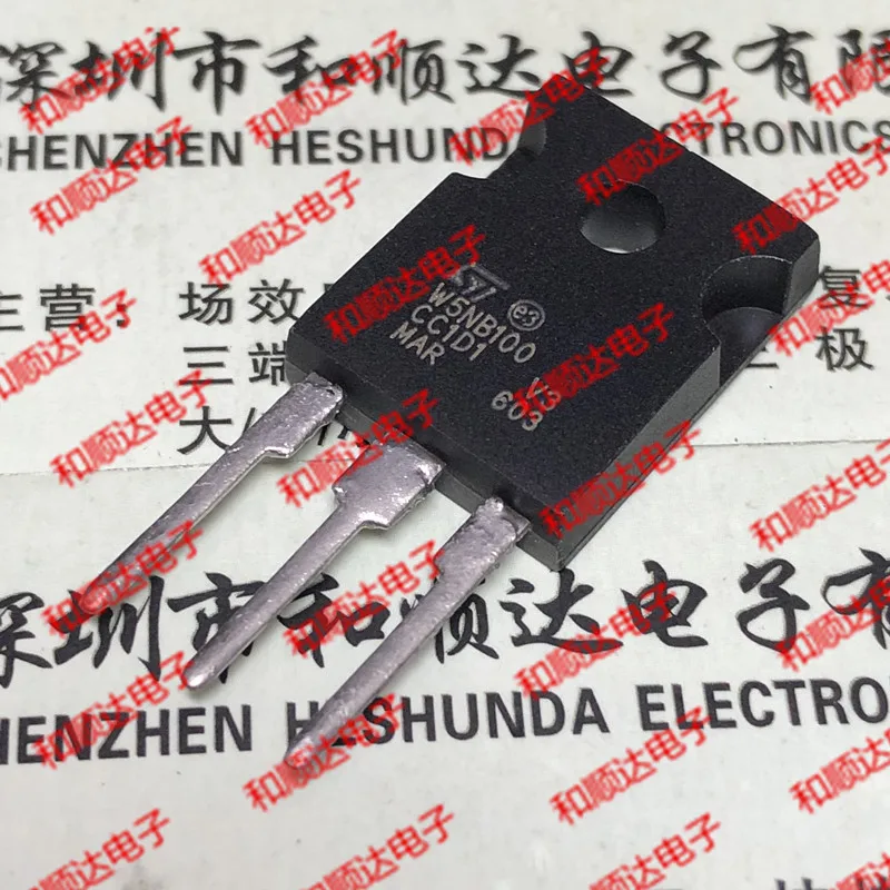 

1PCS W5NB100 STW5NB100 TO-247 1000V 4.3A