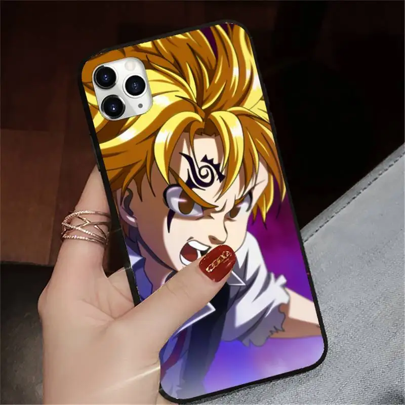 

anime seven deadly sins Phone Case for iPhone 11 12 mini pro XS MAX 8 7 6 6S Plus X 5S SE 2020 XR