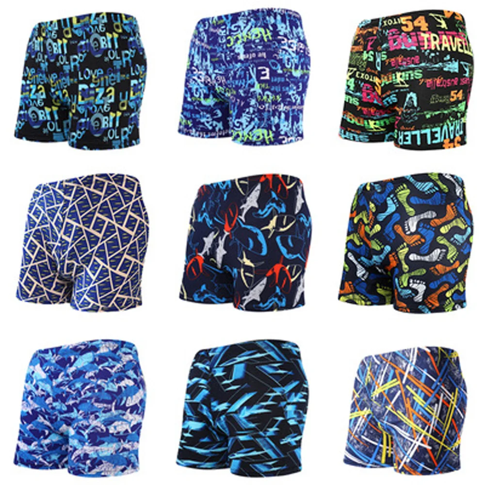 

Multi Prints Men Swimming Trunks Swimwear Swim Sport Briefs Swimsuit Beach Boexer Shorts Wear Bathing Suit Boys Boxer Briefs