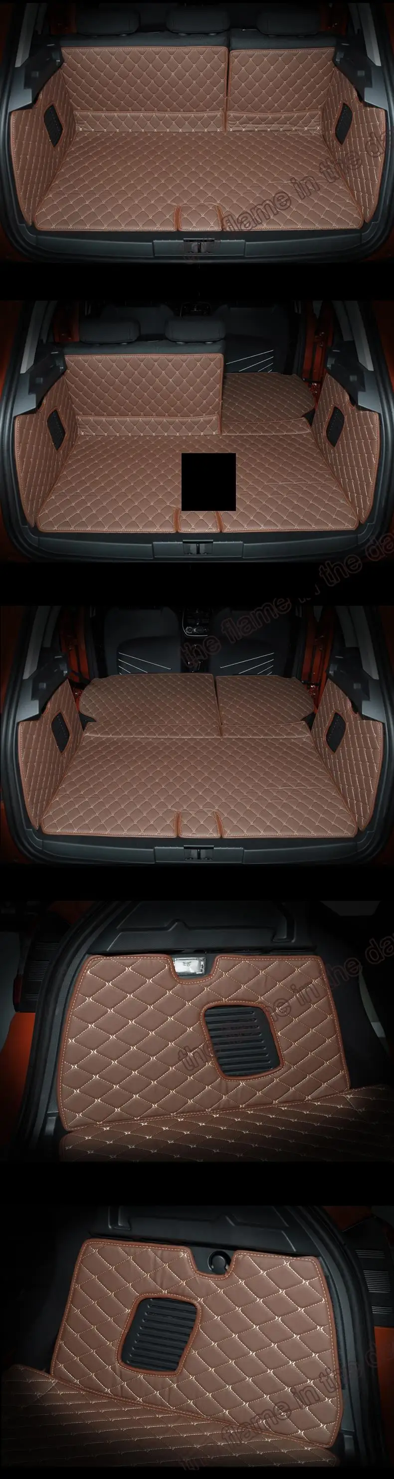 Для renault captur кожаные багажнике автомобиля коврик для багажника Каптур samsung QM3 чемодан ковер