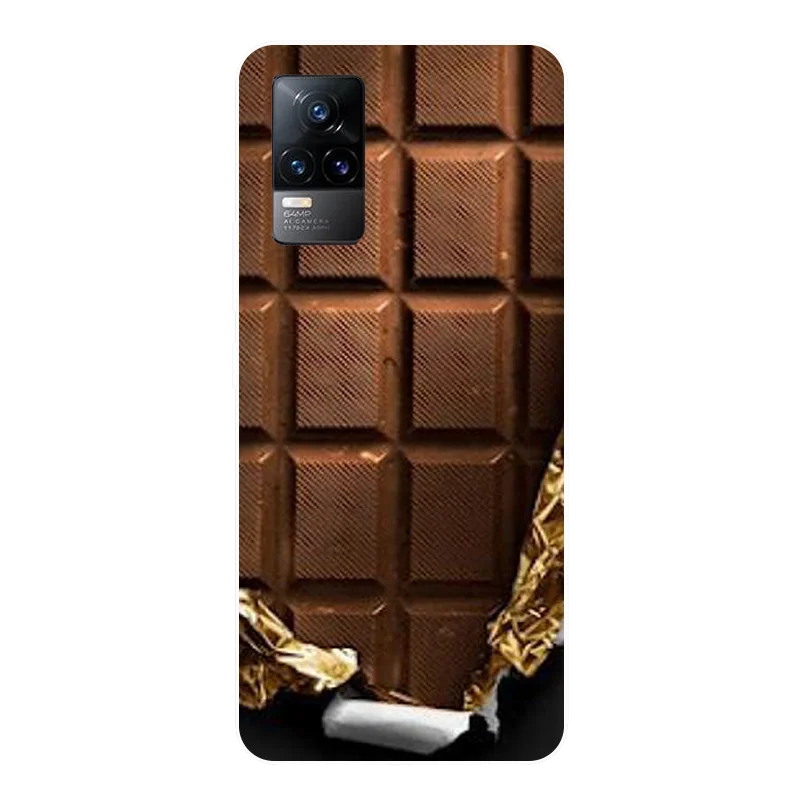 

Silicon Case For Vivo V21e 4G Case Print Wolf Soft TPU Back Cover For Vivo V2061 Phone Case for Vivo V21e V 21e V21 e 4G Case