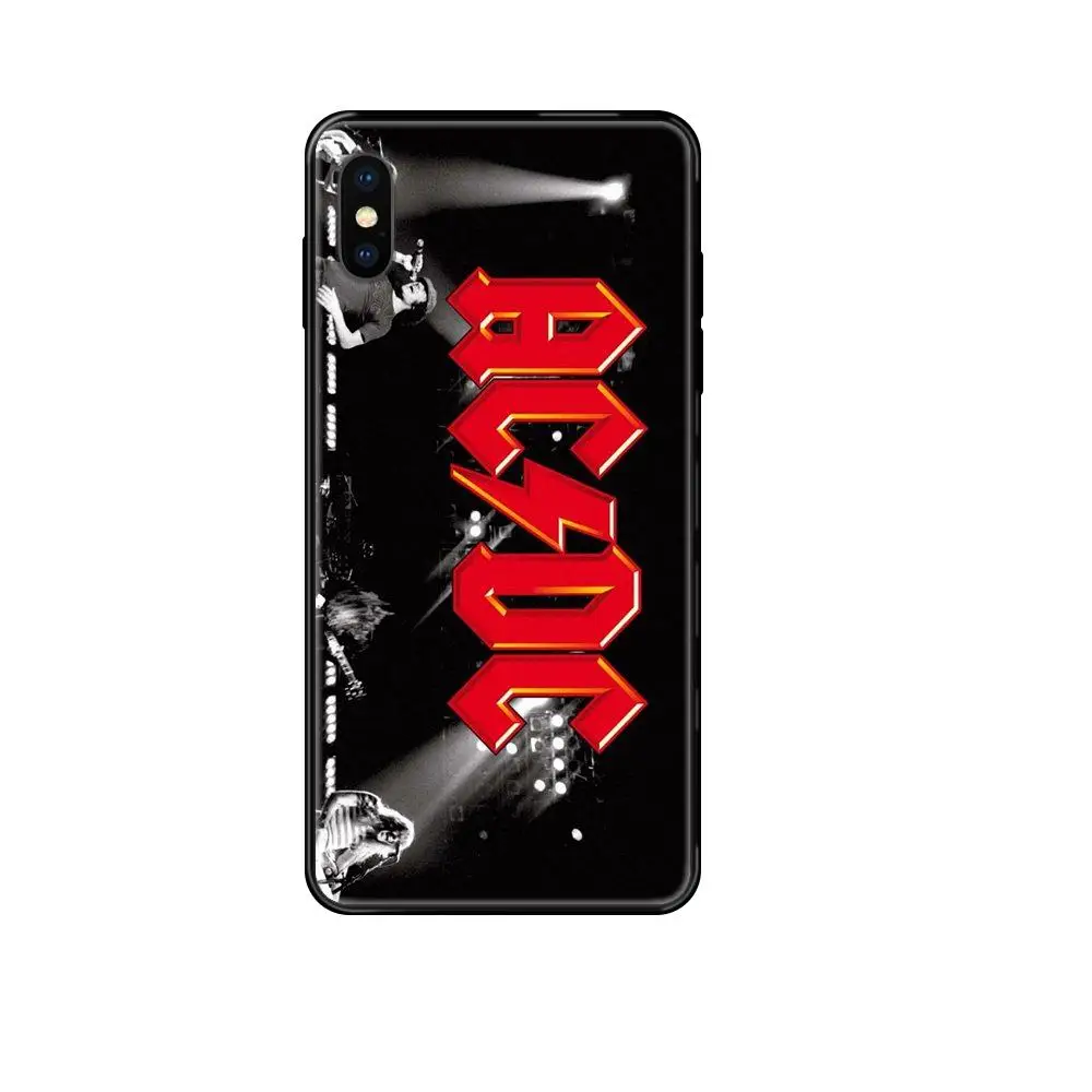 Rock Band Ac Dc для Xiaomi Mi Note A1 A2 A3 5 5s 6 8 9 10 SE Lite Pro Ультра мягкий чехол телефона | Мобильные