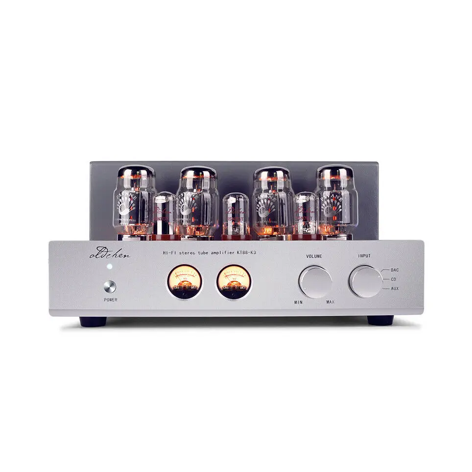 Douk аудио Hi-end 6N8P Push-pull KT88 HiFi стерео ламповый усилитель класса A большой мощности 45 Вт* 2 Настольный усилитель - Цвет: Standard Version