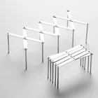 Кухонная подставка из нержавеющей стали для сушки посуды, кухонный держатель для раковины, 4 ячейки, полка для хранения чашек, сушилка