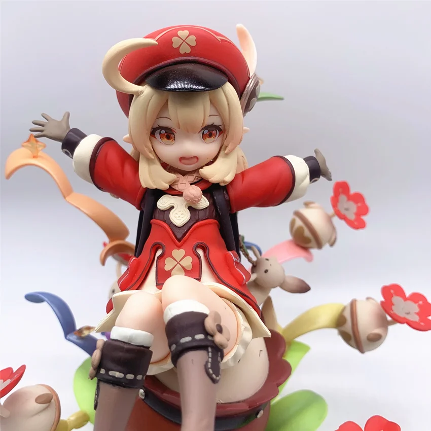 Genshin-figura de acci&oacute;n de Impact Klee Ver Girl, estatua de 17cm en PVC, modelo Magnificent y Spark, juguetes de colecci&oacute;n, mu&ntilde;ecos, regalos-3
