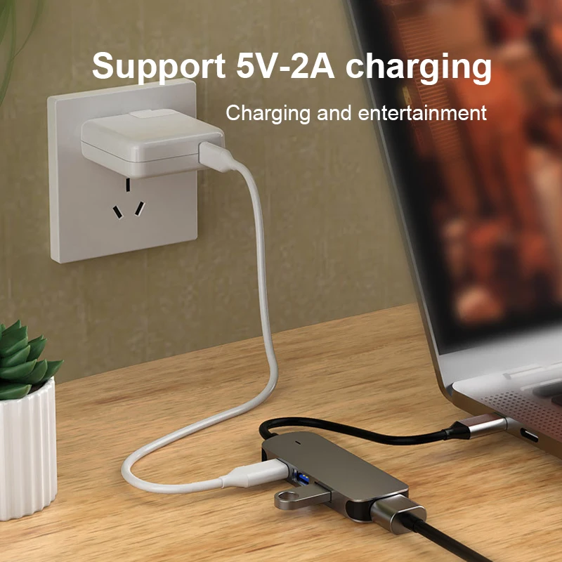 Кардридер Basix USB C на HDMI 4K Type SD TF 3 0 2 адаптер для Macbook Samsung S9 Huawei P20P30 Проектор Монитор