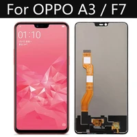 6 20 for oppo a3 f7 lcd display touch screen digitizer assembly replacement screen glass panel for realme 1 lcd