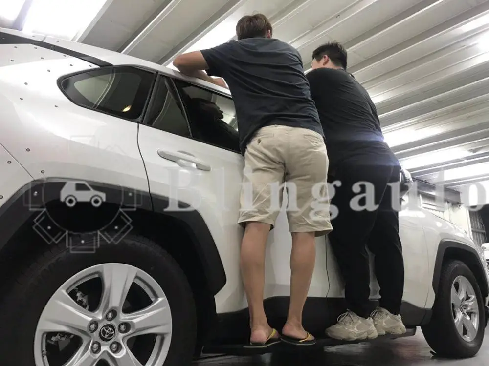 2 шт. левый и правый алюминиевый боковой Шаг подходит для Toyota RAV4 RAV 4 Беговая доска Nerf бар педаль протектор боковые лестницы
