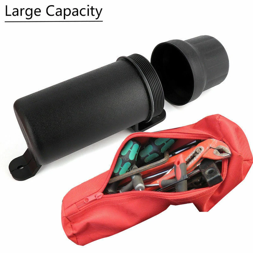 

84mm Motorcycle tool box 1x Motorcycle Tool Storage For gloves/raincoats