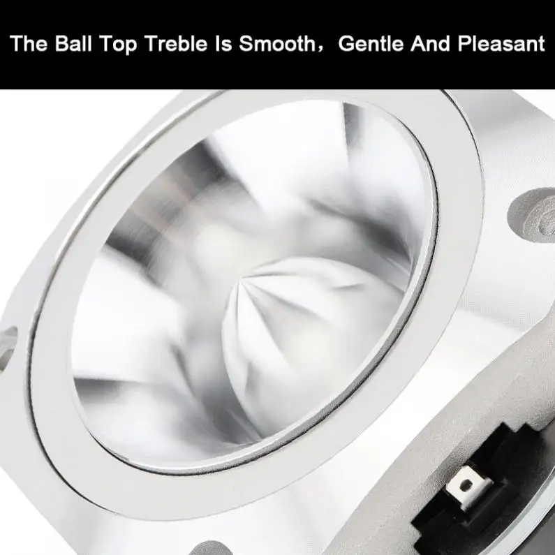 4-дюймовый 600W 6ОМ GT-S20 Алюминиевый бюллет-твитер с конденсатором для автомобильного стерео модифицированного Нью-он