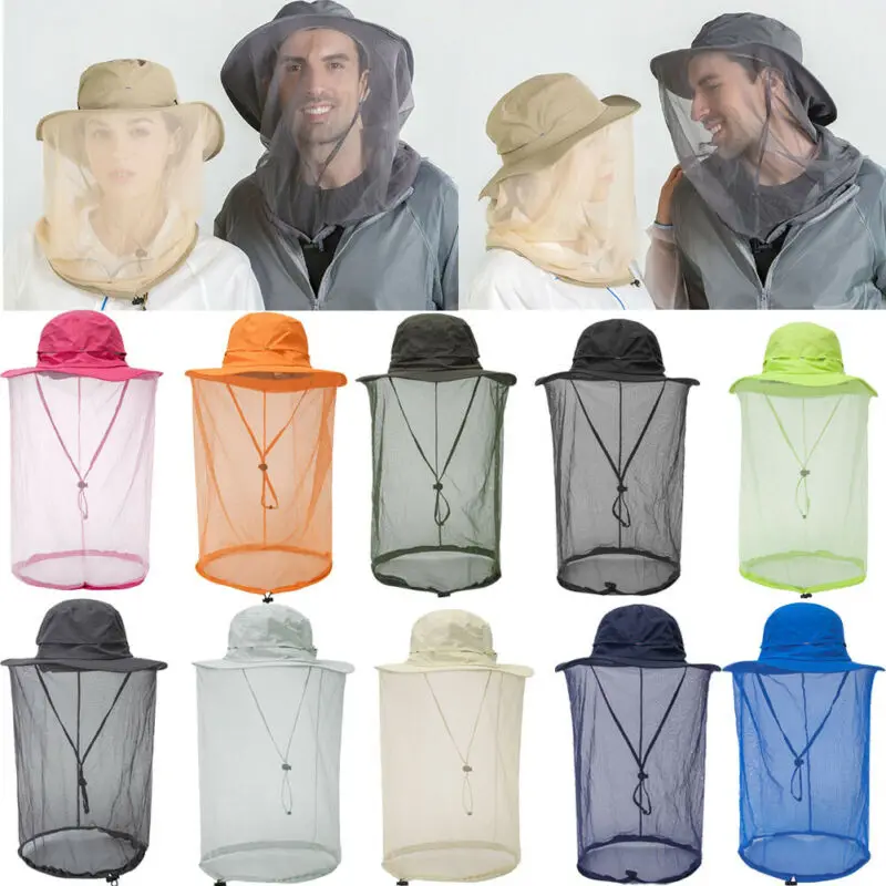 Новое поступление мужская и женская внешняя искусственная сетка защита от