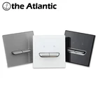 Выключатель света светодиодный ным индикатором, настенный выключатель, промежуточный выключатель, переключатель возврата, переключатель сброса, черные белые серые стеклянные переключатели