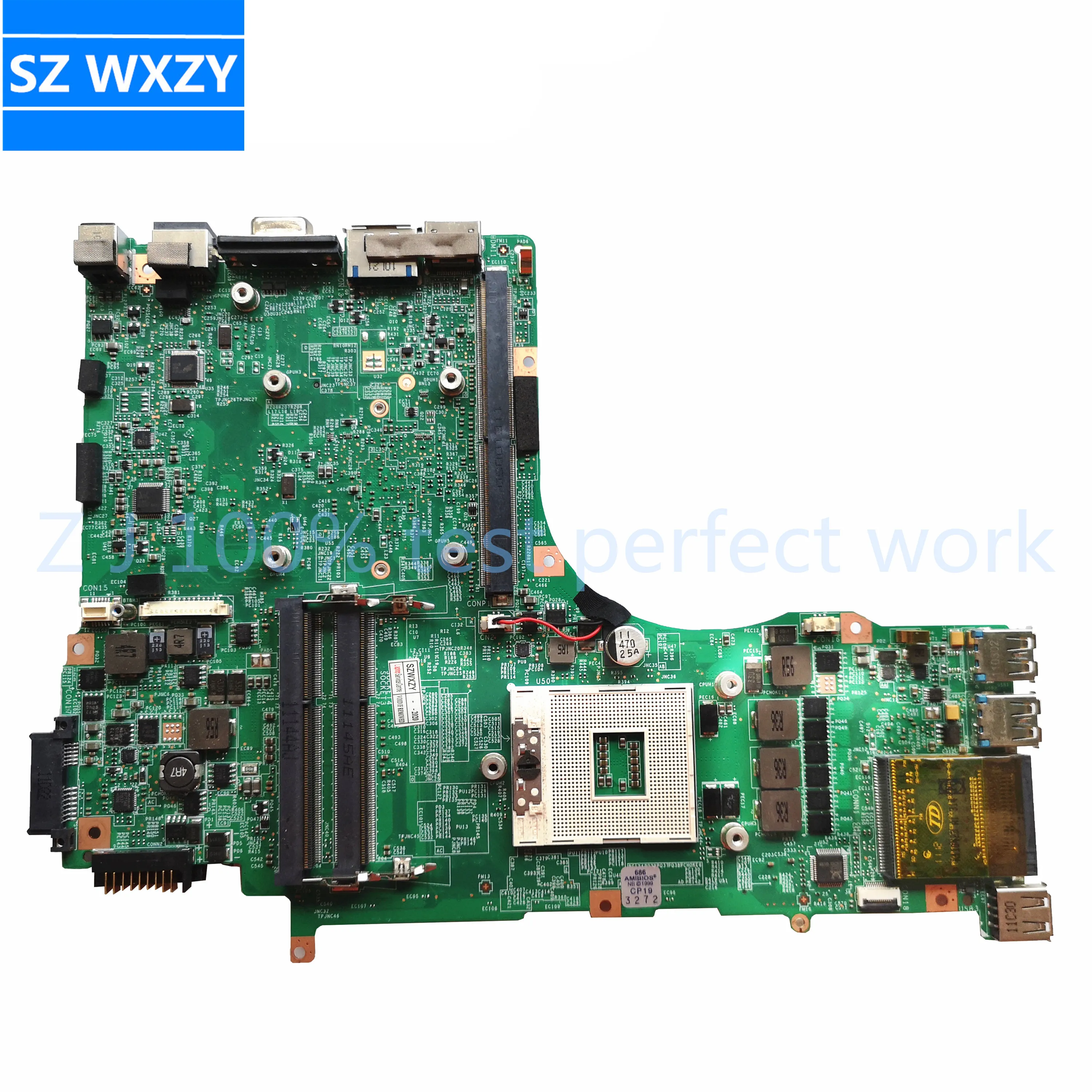 Для MSI GX780R GT780 GT780R GT780DR GT780DX GT780DXR материнская плата для ноутбука MS 17611 REV: 1 0 PGA989 DDR3 HM67