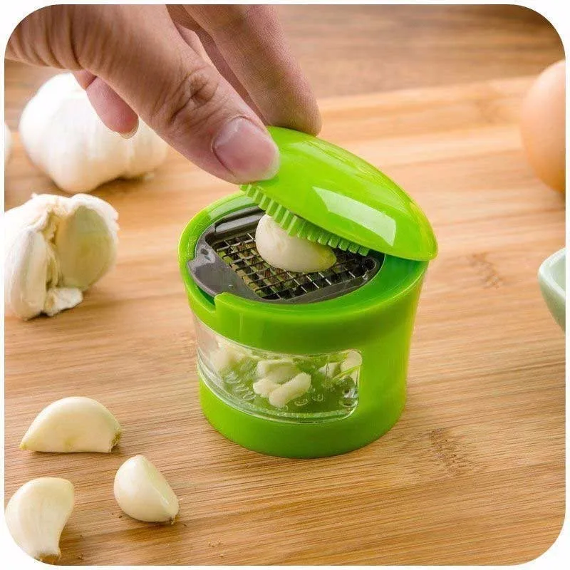 

Garlic Grater Portable ABS Stainless Steel Garlic Press Chopper Slicer Hand Presser Grinder Crusher Kitchen Accessories Gadgets