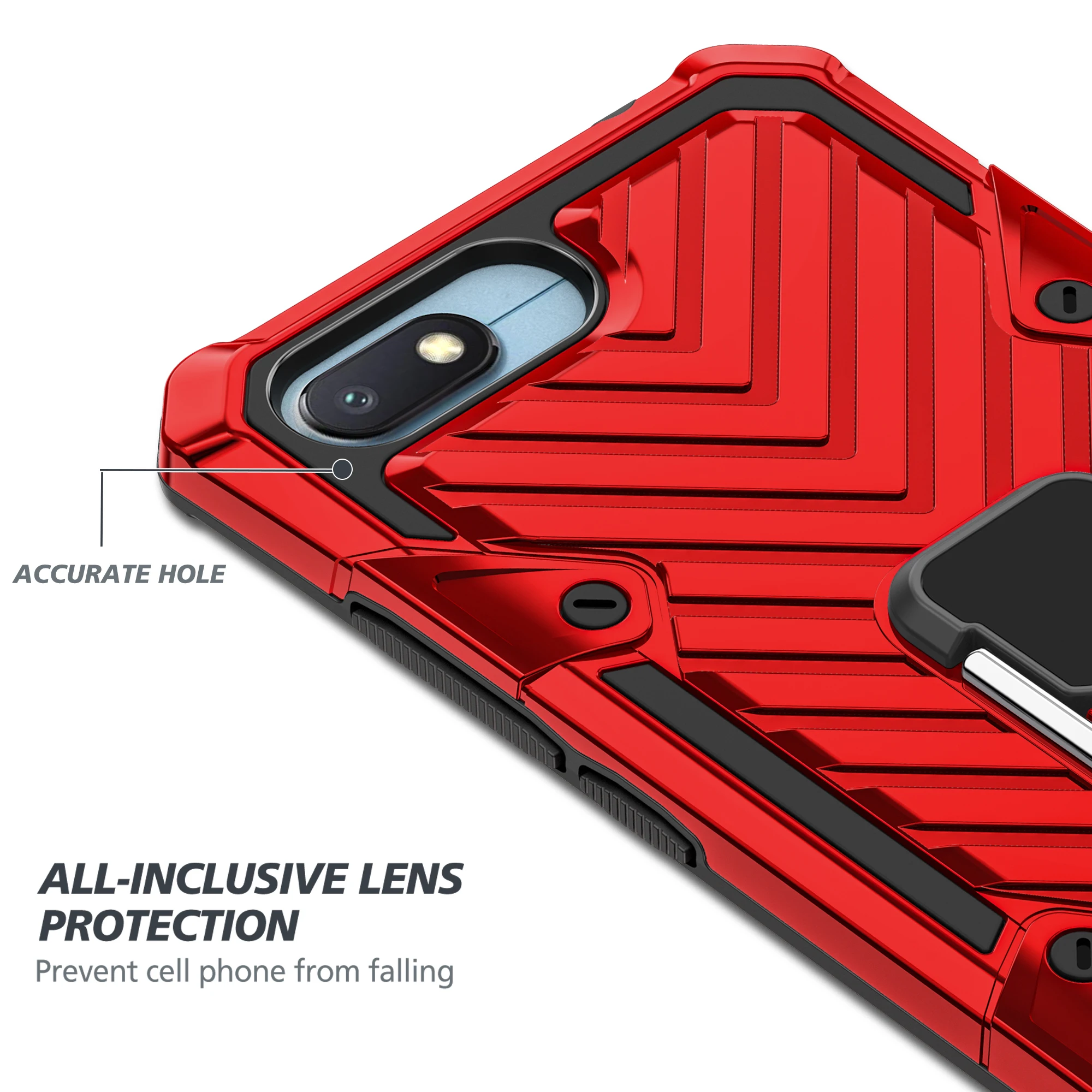 

For Xiaomi Redmi Note 8 Pro Case Shockproof Armor Magnetic Ring Car bracket Anti-Fall Cover for Redmi 6A 7 7A 8 8A Cases