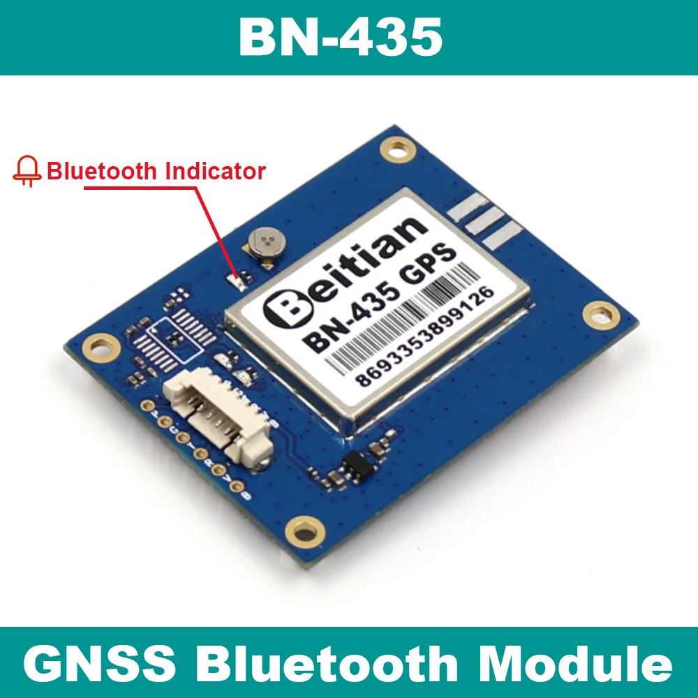 BEITIAN GNSS ГЛОНАСС gps модуль с HC 06 Bluetooth ttl уровень 9600bps NMEA 0183 BN 435| |