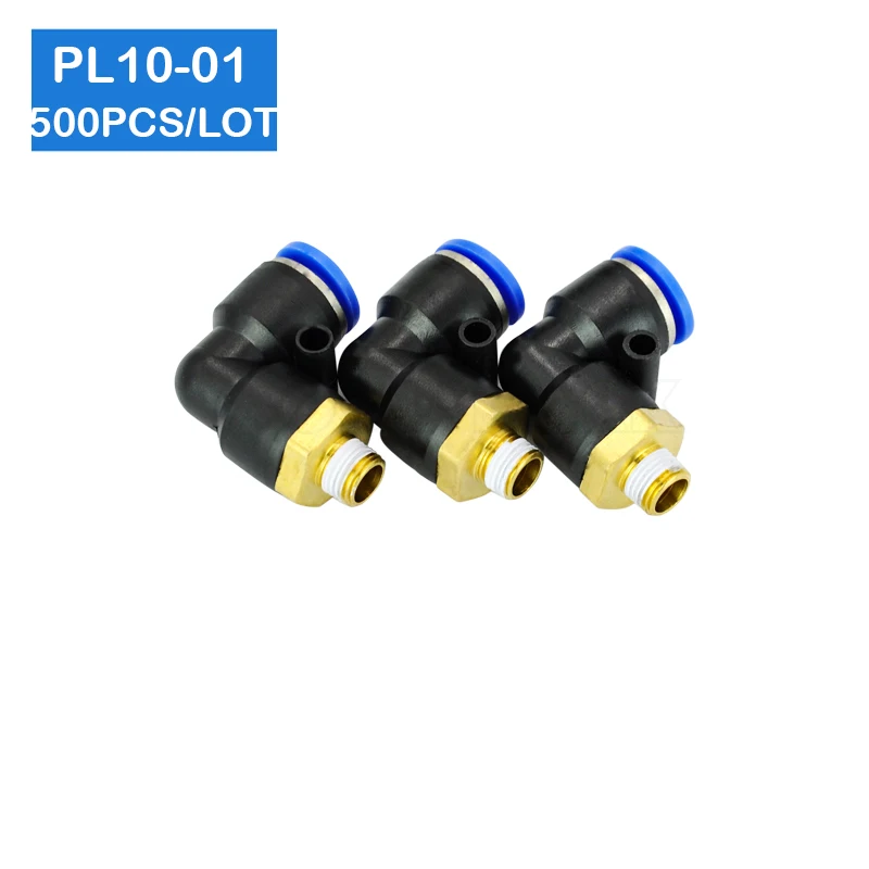 500 шт. PL10 01 бесплатная доставка 1/8 &quotPT резьба до 10 мм быстрый