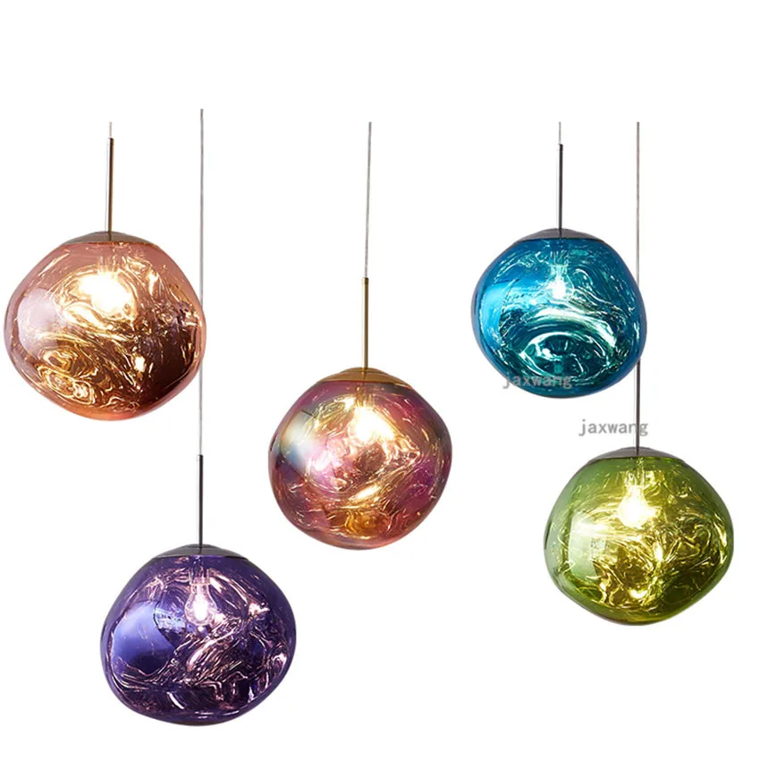 Современные подвесные лампы из расплавленной лавы светодиодный светильник в