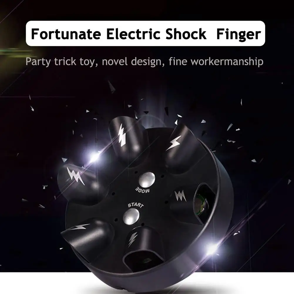 

Funny Test Tricky Adjustable Adult Micro Electric Shock Lie Detector Shocking Liar Truth Party Game Consoles Gifts Toy supple