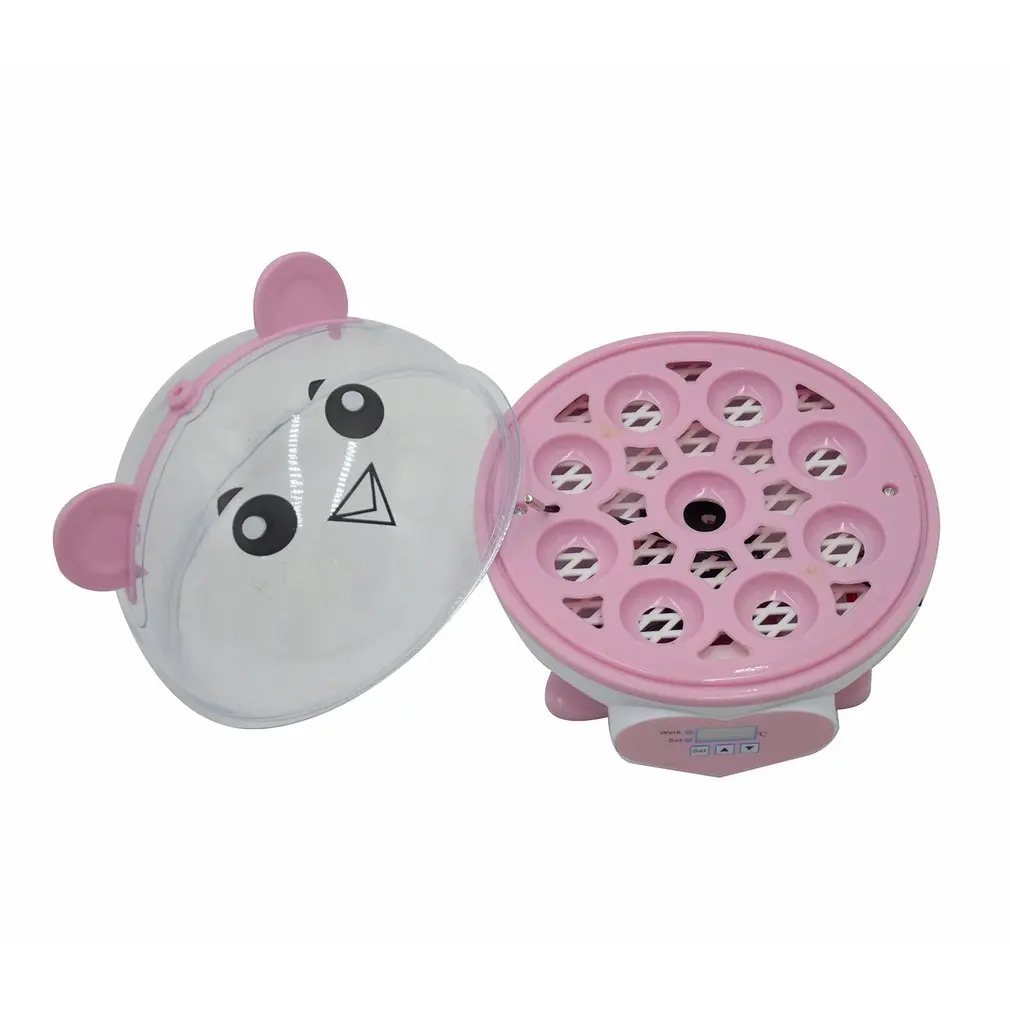 

Mini 9 Eggs Incubator Incubation Brooder Manual Egg Turning Chicken Duck Quail Birds Egg Incubator Poultry Hatchery Machine
