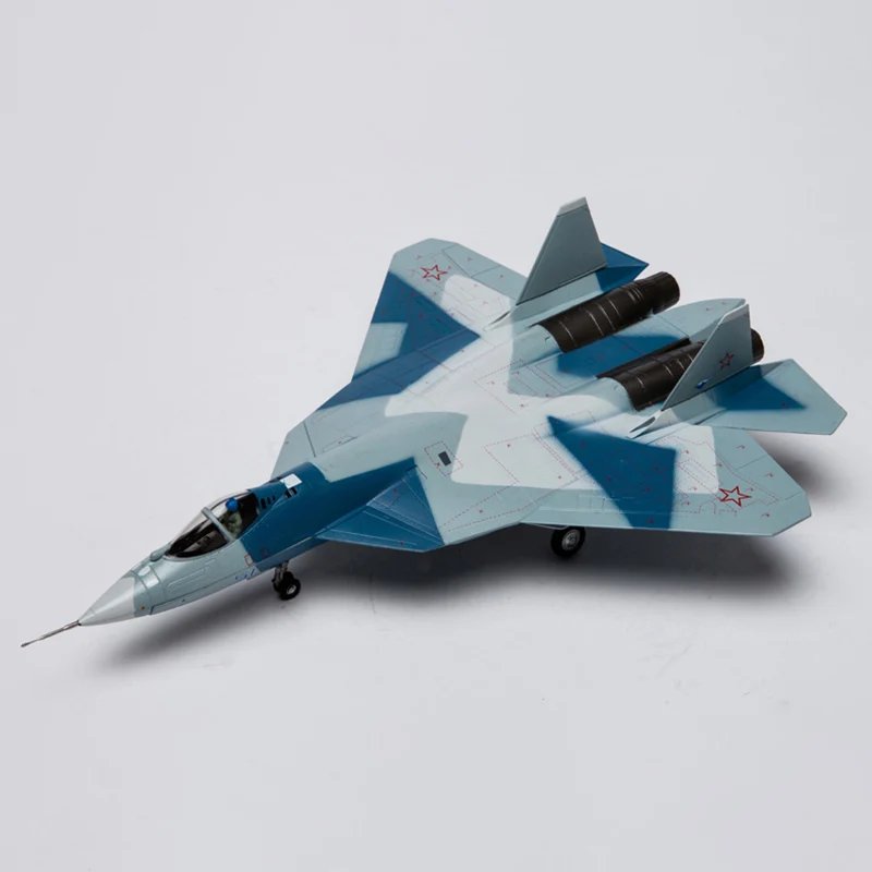 

1:72 Su57/T-50 сплава Истребитель русский Статический Моделирование самолет модель игрушка статическая модель для коллекции