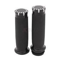 1 25mm motorcycle electronic throttle hand grips handlebar for harley touring street glide road glide softail dyna