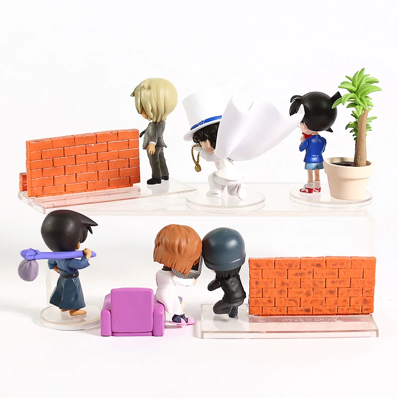 Детектив Conan Edogawa Конана/Haibara Ai/Хаттори Heiji / Kaitou малыш/акаи Shuuichi Furuya Rei Настольный