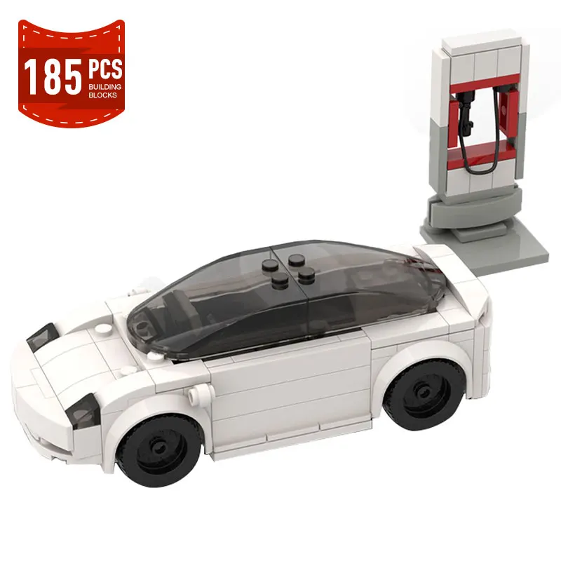 

Город МОС технический автомобиль Medol 3 Электрический энергетический автомобиль скоростные чемпионы Набор строительных блоков модель конст...