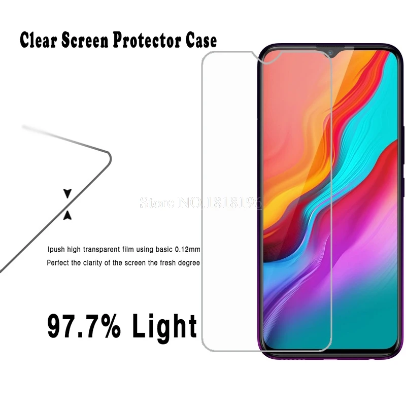 Закаленное стекло для Infinix Hot 8 защитное 9 H Защитное экрана Защитная пленка Hot8 Lite