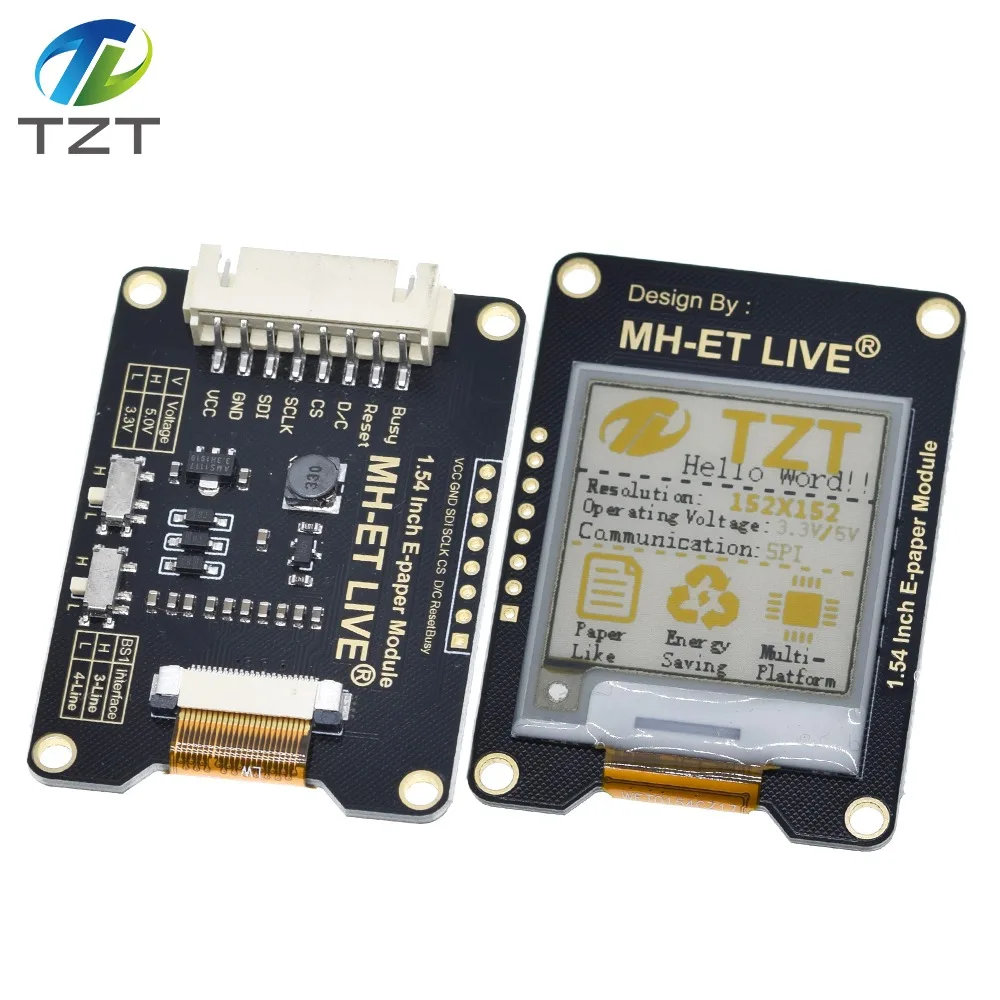 Справочный модуль электронной бумаги 1 54 дюйма электронная бумага E-Ink экран