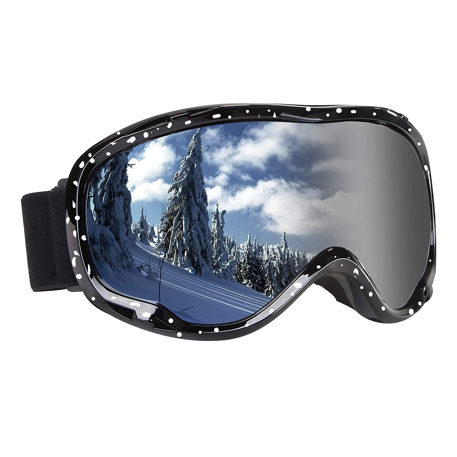 

Профессиональные лыжные очки, мужская маска с линзами UV400, незапотевающие очки для сноуборда и лыж для взрослых, светильник зимние очки для ...