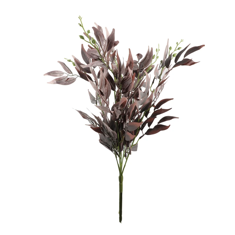 Искусственный шелк цветок Ивовый лист имитация домашние декоративные растения