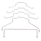 Новинка, пряжка вентилятора с четырьмя тепловыми трубками AVC 8 см9 см12 см, пряжка вентилятора с тепловой трубкой, эластичный стальной кронштейн для процессора, стандартная подставка 12 см для ноутбука