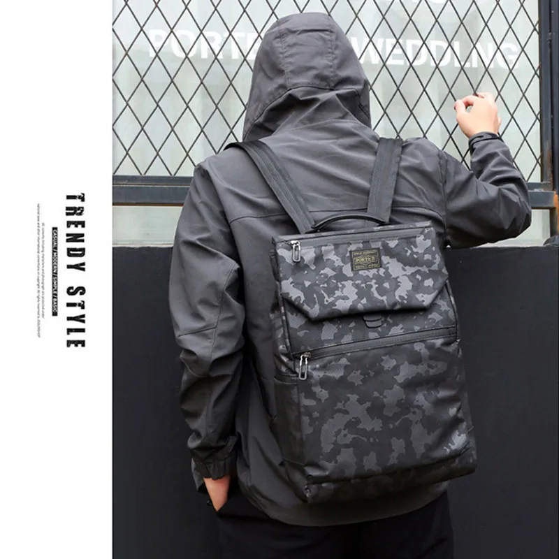 

Yoshida Porter Nylon Backpacks for Women Men's Bag Japan South Korea Luxury Brand Male Travel Pack School Bag Students Bookbag