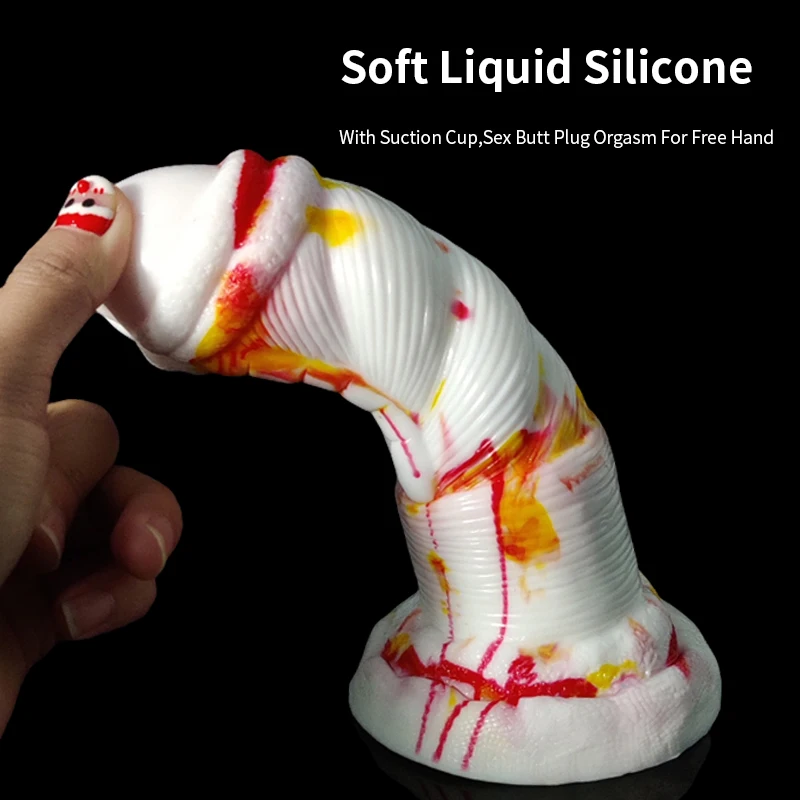 Огромный Фэнтезийный фаллоимитатор YOCY Alien Вагинальный Анальный массажер