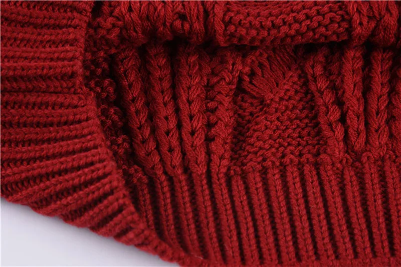 

Womens Winter Autumn Short Section Loose Lantern Sleeve Sweaters Solid Female Twist Soft Pullover Knitting Sweater Tops D556