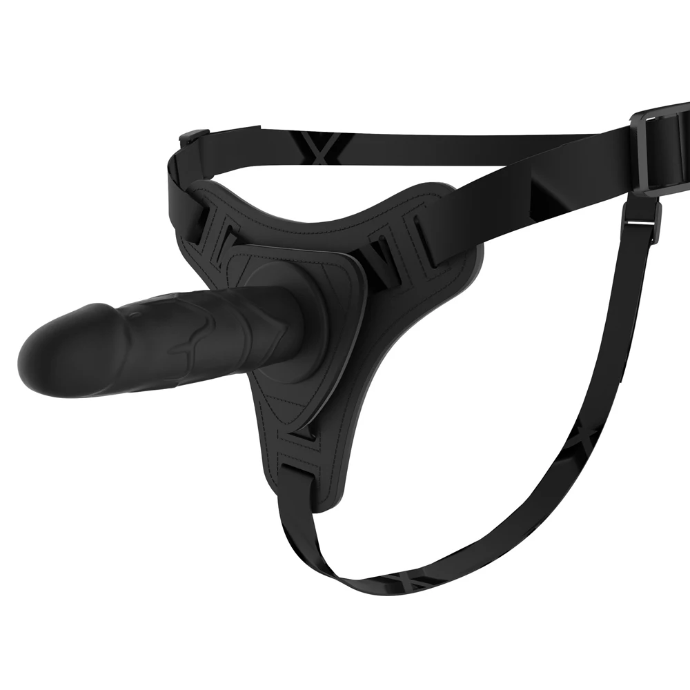 Страпон реалистичное устройство для мужчин женщин ремешок на двойном