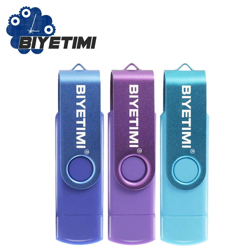 Новинка Usb 3,0, USB флеш-накопитель biyetimi OTG для смартфонов/планшетов/ПК, 8 ГБ, 16 ГБ, 32 ГБ, 64 ГБ, 128 ГБ, флеш-накопитель, высокоскоростной флеш-накопитель