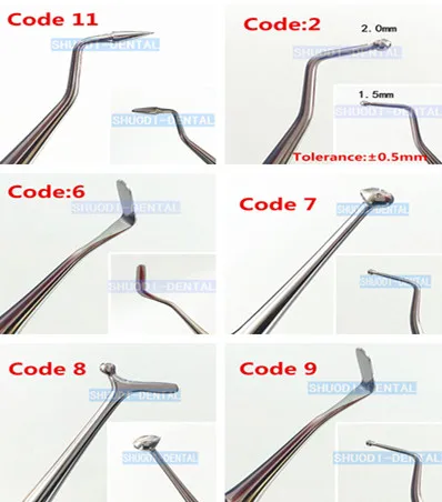 4 шт набор/6 набор композиционный стоматологический инструмент для наполнения
