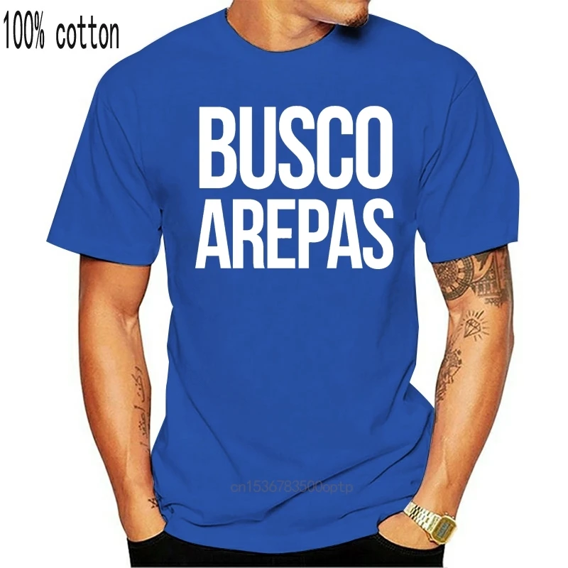 Женская футболка Busco Arepas с едой Колумбии и Венесуэлы новые летние поступления