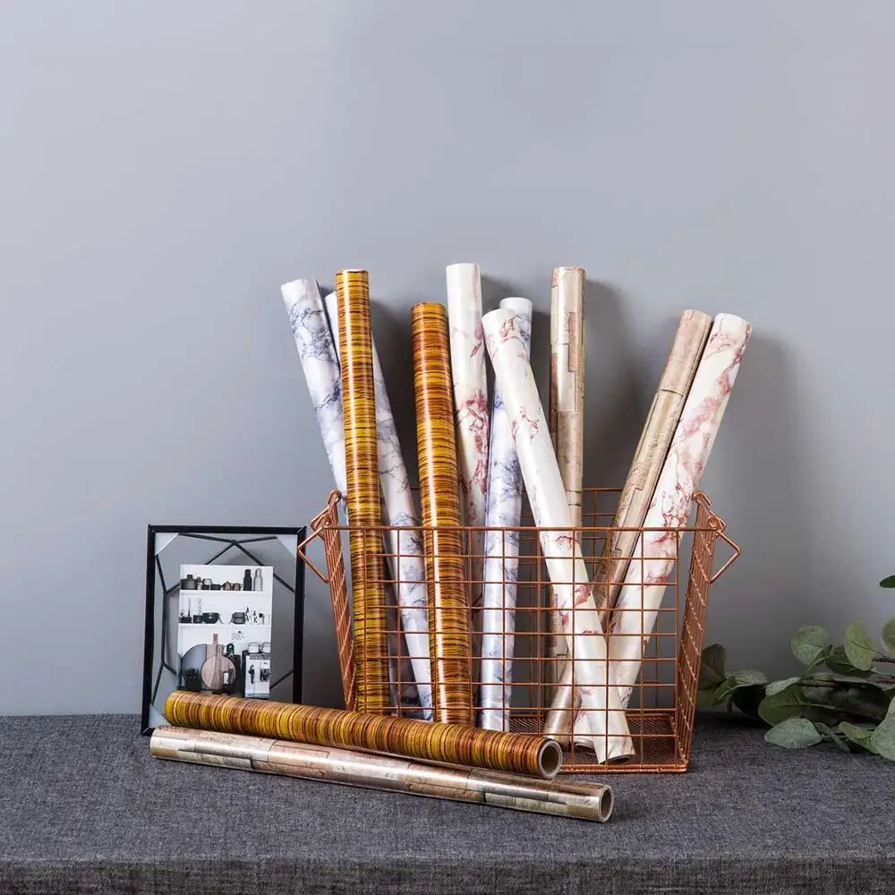 Водостойкая зернистая Настенная Наклейка 45x200 см самоклеящиеся обои украшение