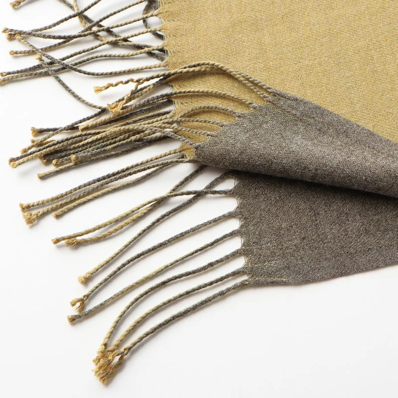 

Luxury brand scarf 2021 NEW winter Double-sided cashmere scarf women long pashmina female sjaal foulard soft shawl tassel scarfs